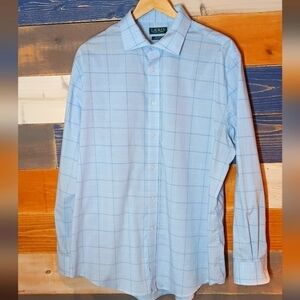 Ralph Lauren LAUREN reg fit supima cotton  34/35 XL blue
